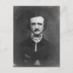 Daguerreotype of Edgar Allan Poe by C.T. Tatman Vykort