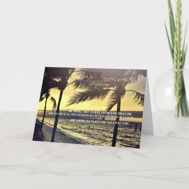 DAGYBREAK-hälsningskort Tack Kort (Framsida)