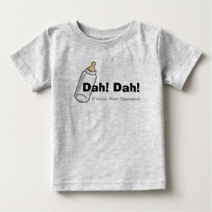 Dah! Dah! Skinka radiosände babyskjortan Tee Shirt