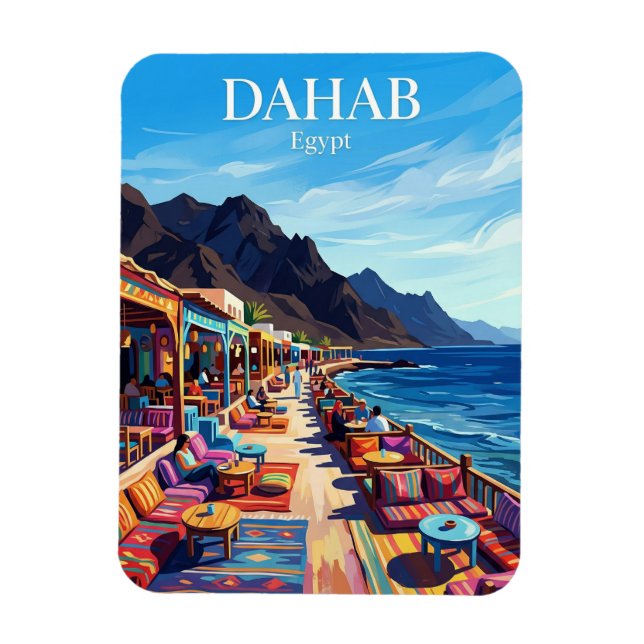 Dahab Egypten Magnet (Vertikal)