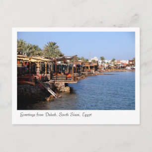 Dahab Restaurants, South Sinai, Egypten Vykort