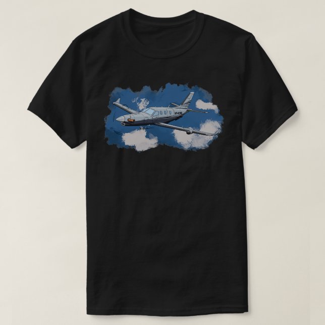 Daher TBM N940MD T Shirt (Design framsida)