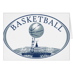 DAHJO Sports Series Basketball Hälsningskort