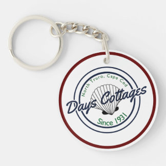 Dahlia #11, Dagar Cottages Keychain