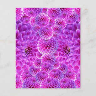 Dahlia-170835 DIGITAL REALISM GLOWING DAHLIA FLOW Flygblad