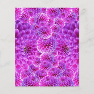 Dahlia-170835 DIGITAL REALISM GLOWING DAHLIA FLOW Flygblad