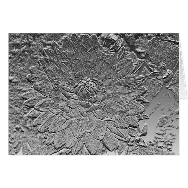 Dahlia-anteckningskort OBS Kort (Framsidan Horizontal)