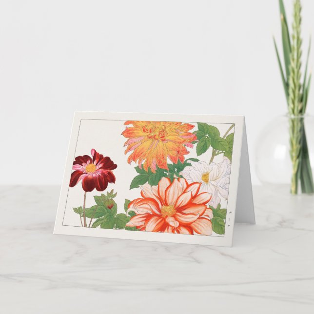 Dahlia av Tanigami Konan Kort (Framsida)