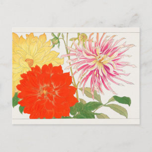 Dahlia av Tanigami Konan Vykort