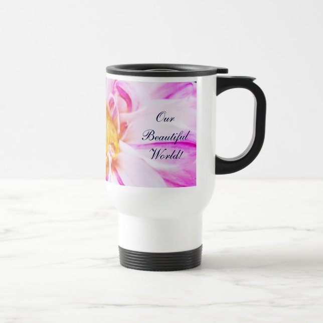 Dahlia Blomma Kaffemuggar Vår Vackra Värld! (Höger)