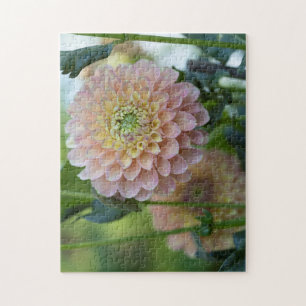 Dahlia Blommar Pussel