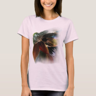 Dahlia Blommigt Painting T Shirt