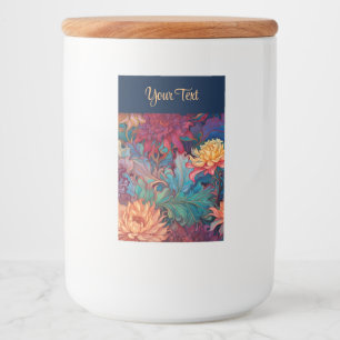 Dahlia Blommigt Tapestry Mat Etikett