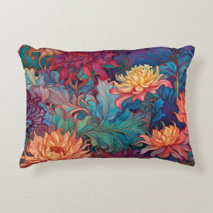 Dahlia Blommigt Tapestry Prydnadskudde