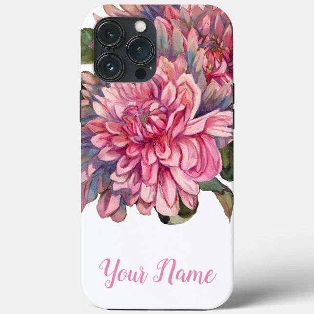 dahlia blommor (Baksida)