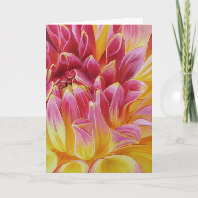 DAHLIA CARD KORT (Framsida)