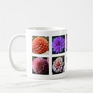Dahlia Collage #1 Mugg