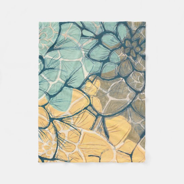 Dahlia Dance I Fleecefilt (Framsidan)