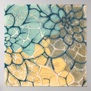 Dahlia Dance I Poster