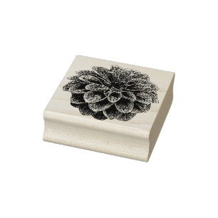Dahlia Daze Frimärke Stämpel