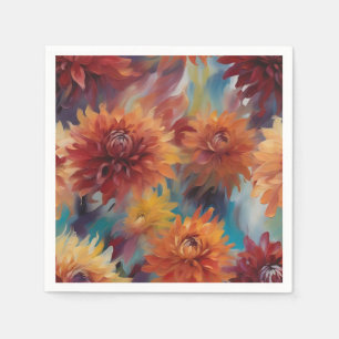 Dahlia Delight Summer Pappersservett