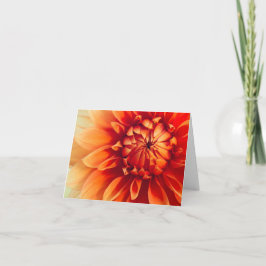 Dahlia Flower (Gömt) Kort