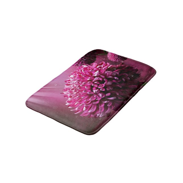 Dahlia Flowers Badrumsmatta (Vinklad)