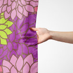 Dahlia Flowers, Colorful Flowers, Blommönster Sjal<br><div class="desc">Elegant,  snyggt och sofistikerat mönster med färgstarka Dahlia-blommor. Modern gåva och trendig,  perfekt för blommigtens design älskare i ditt liv.</div>