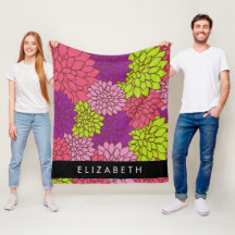 Dahlia Flowers, Colorful Flowers, ditt namn