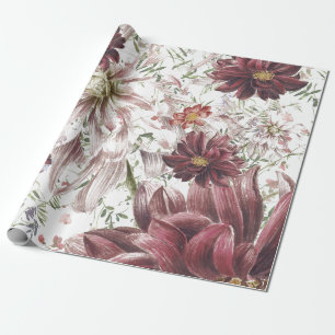 Dahlia Garden Decoupage/Gift Wrap Paper Presentpapper