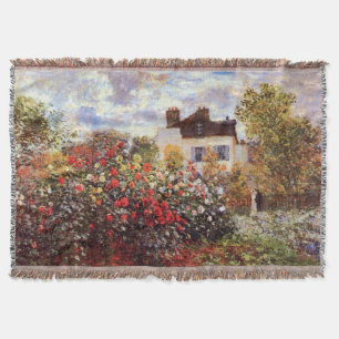Dahlia Garden i Argentina Claude Monet Fine Art Filt