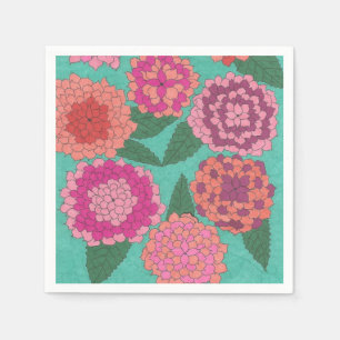 Dahlia Garden Pappersservett