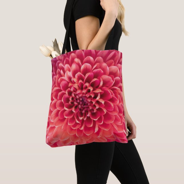 Dahlia Heart - Tygkasse (Närbild)