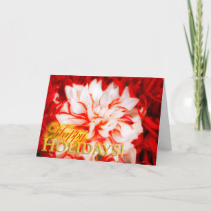 Dahlia Helgdag Card Helgkort