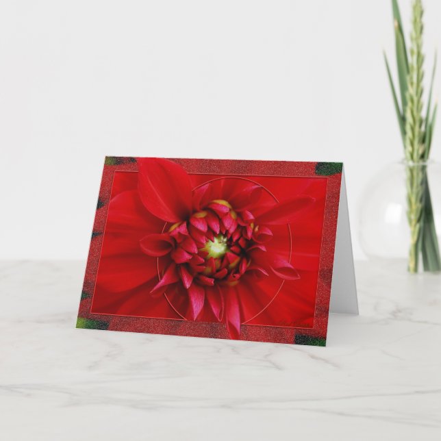 Dahlia Helgkort (Framsida)