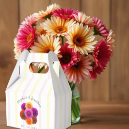 Dahlia Höst Blommig Bröllop Presentaskar