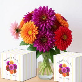 Dahlia Höst Blommig Bröllop Presentaskar