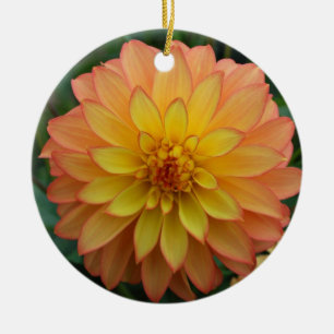 Dahlia Julgransprydnad Keramik
