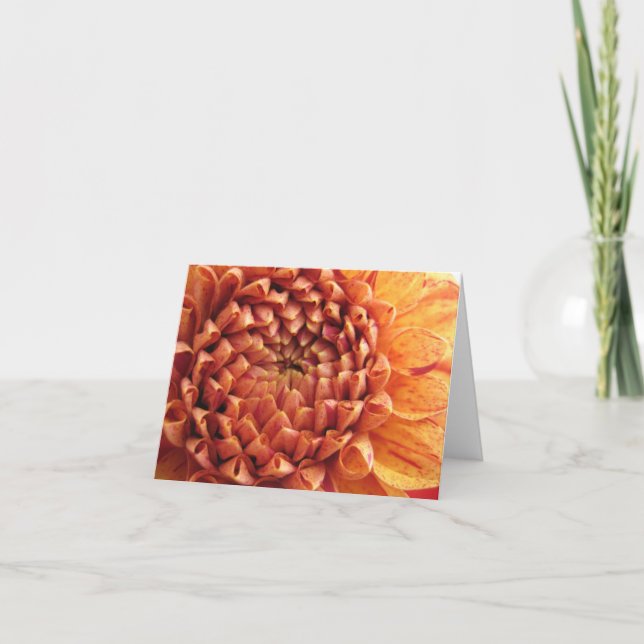 dahlia - notecard kort (Framsida)