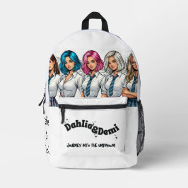 Dahlia och Demi Backpack vita