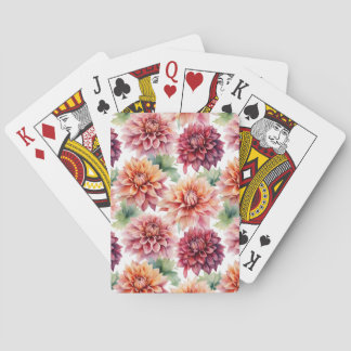 Dahlia Painting Casinokort