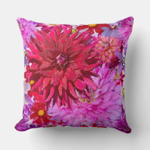 Dahlia Pillow-Dubbla Bloom