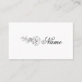 Dahlia-platskort Placeringskort