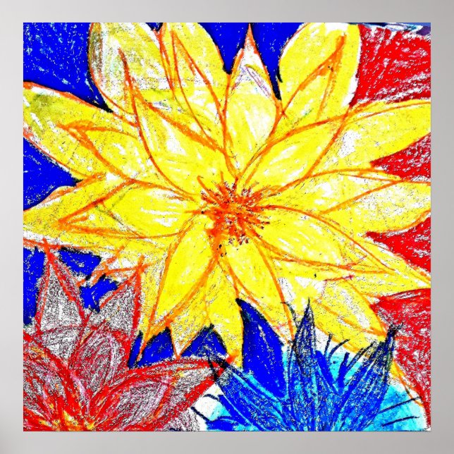 Dahlia Poster (Framsidan)
