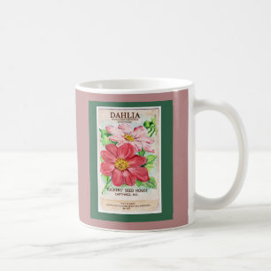 Dahlia Seed Pack Kaffemugg