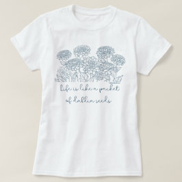 Dahlia Seeds T-Shirt - Gifts for Dahlia Älskare