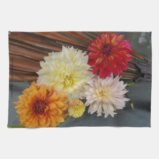 Dahlia Tea Towel Kökshandduk