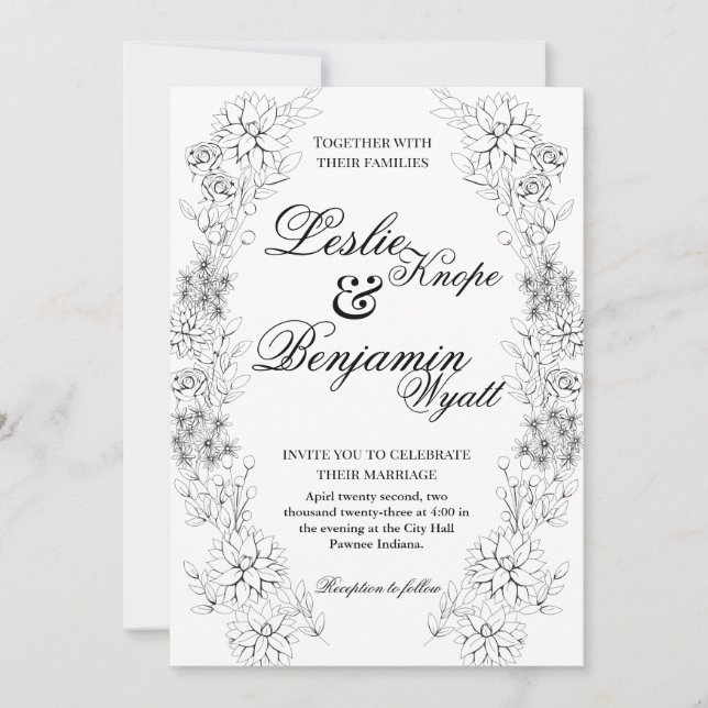 Dahlia WAN Inbjudningar (Framsida)