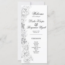 Dahlia WandeBlack and White Program