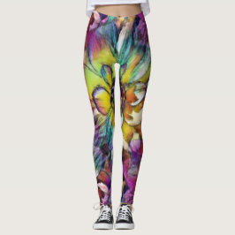 DahliaAquarelledamasker Leggings